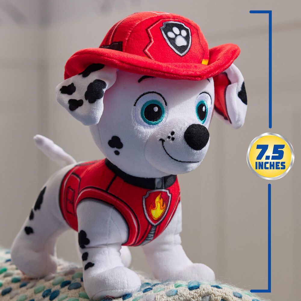 PAW Patrol 7.5&quot; Marshall Plush Toy in Multicolor, , large