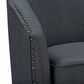 Baxton Studio Porter Swivel Chair in Grey, , large