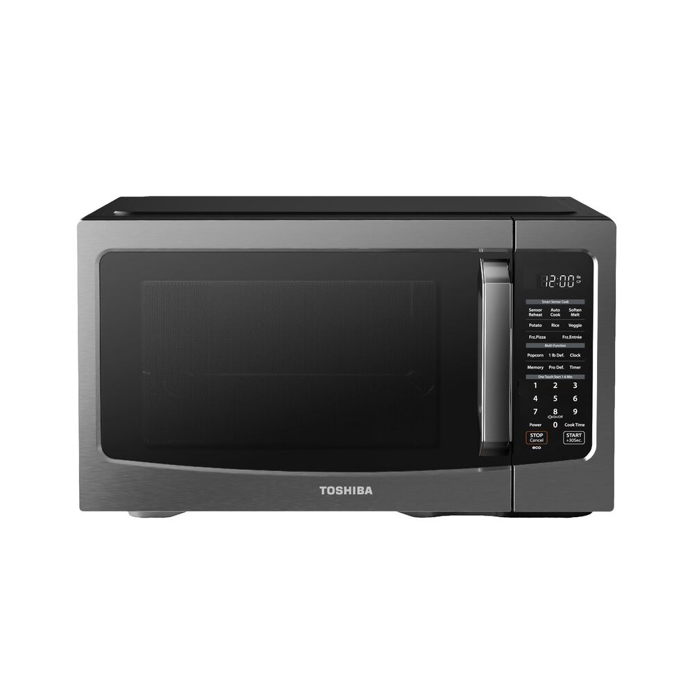 Toshiba 1.2 Cu. Ft. Microwave in Black Stainless Steel, , large
