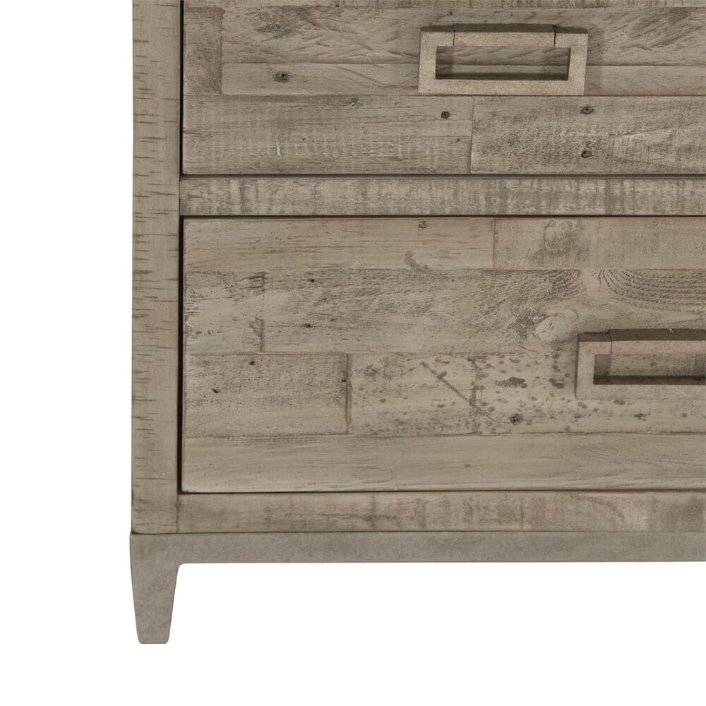 Bernhardt Highland Park Shaw 7-Drawer Dresser in Morel and Glazed Silver, , large