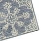 Amer Rugs Boston 2" x 3" Gray Steel Area Rug, , large