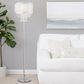 LumiSource Droplets Sleek Floor Lamp in Chrome, , large