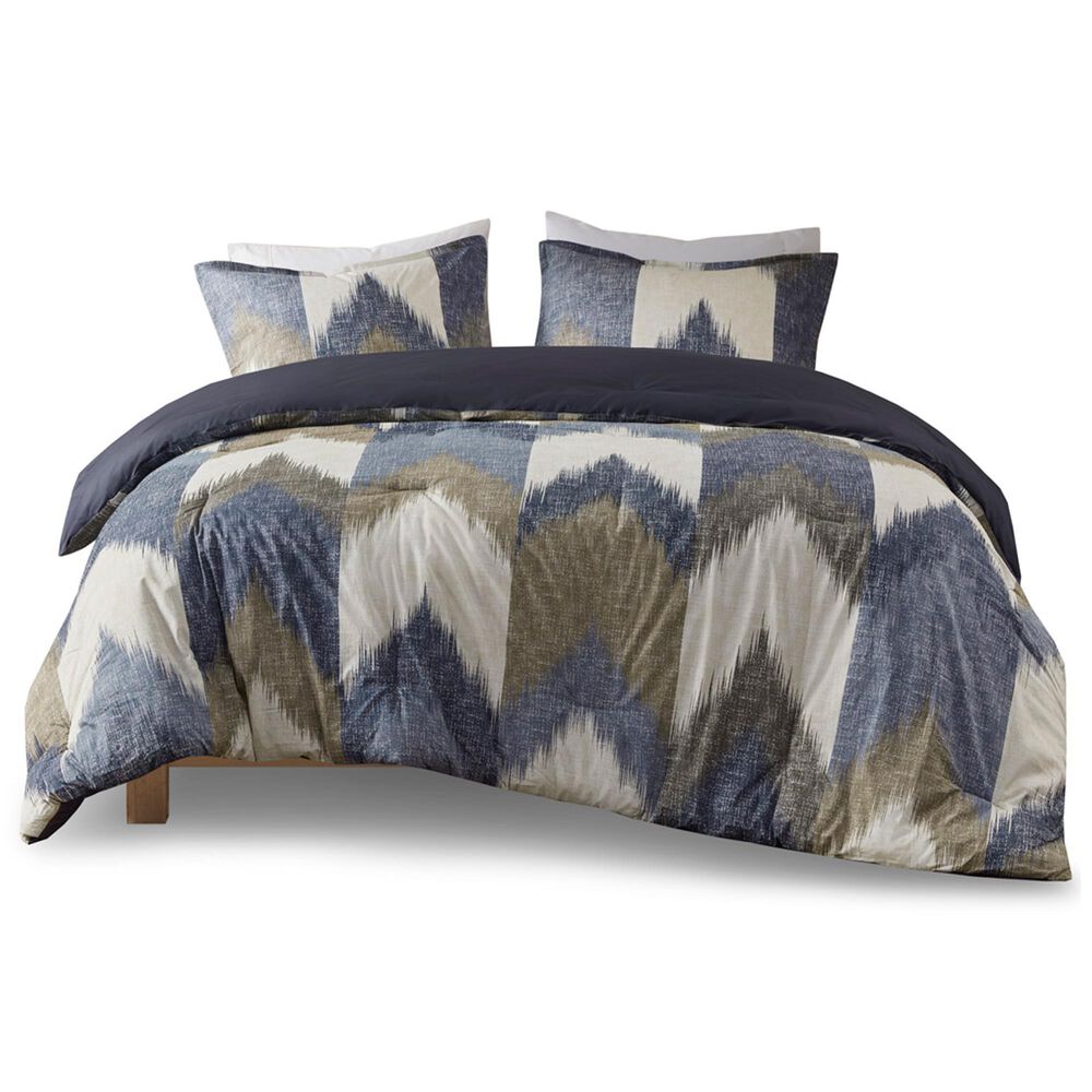 Hampton Park Alpine 3-Piece King/California King Comforter Mini Set in Navy, , large