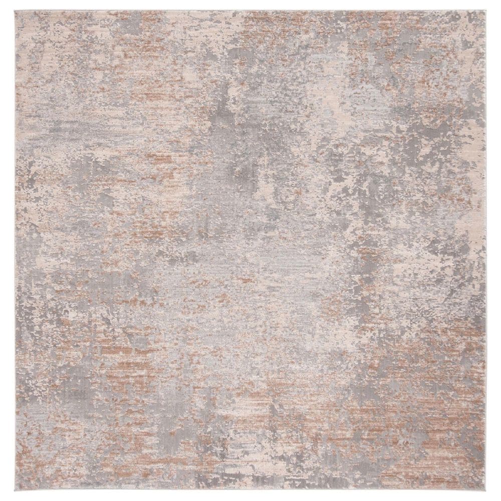 Safavieh Invista 6"7" Square Beige and Cream Area Rug, , large