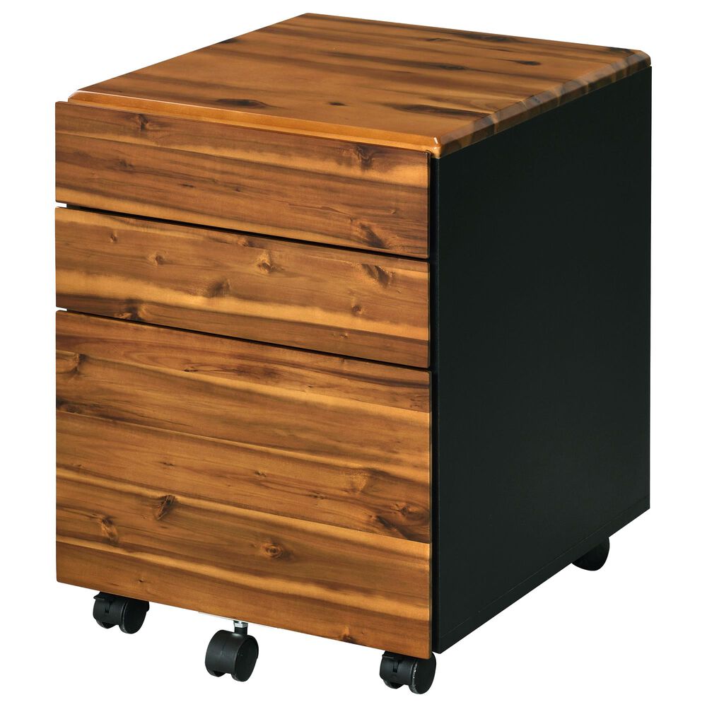 Gunnison Co. Jurgen File Cabinet in Oak/Black, , large