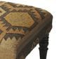 Butler Specialty Company Mountain Lodge Mesquite Jute Cocktail Ottoman, , large