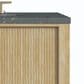 James Martin Vanities Marigot 72" Double Bathroom Vanity in Sunwashed Oak with 3 cm Parisien Bleu Quartz Top, Rectangular Sinks and FreePower Wireless Charger, , large