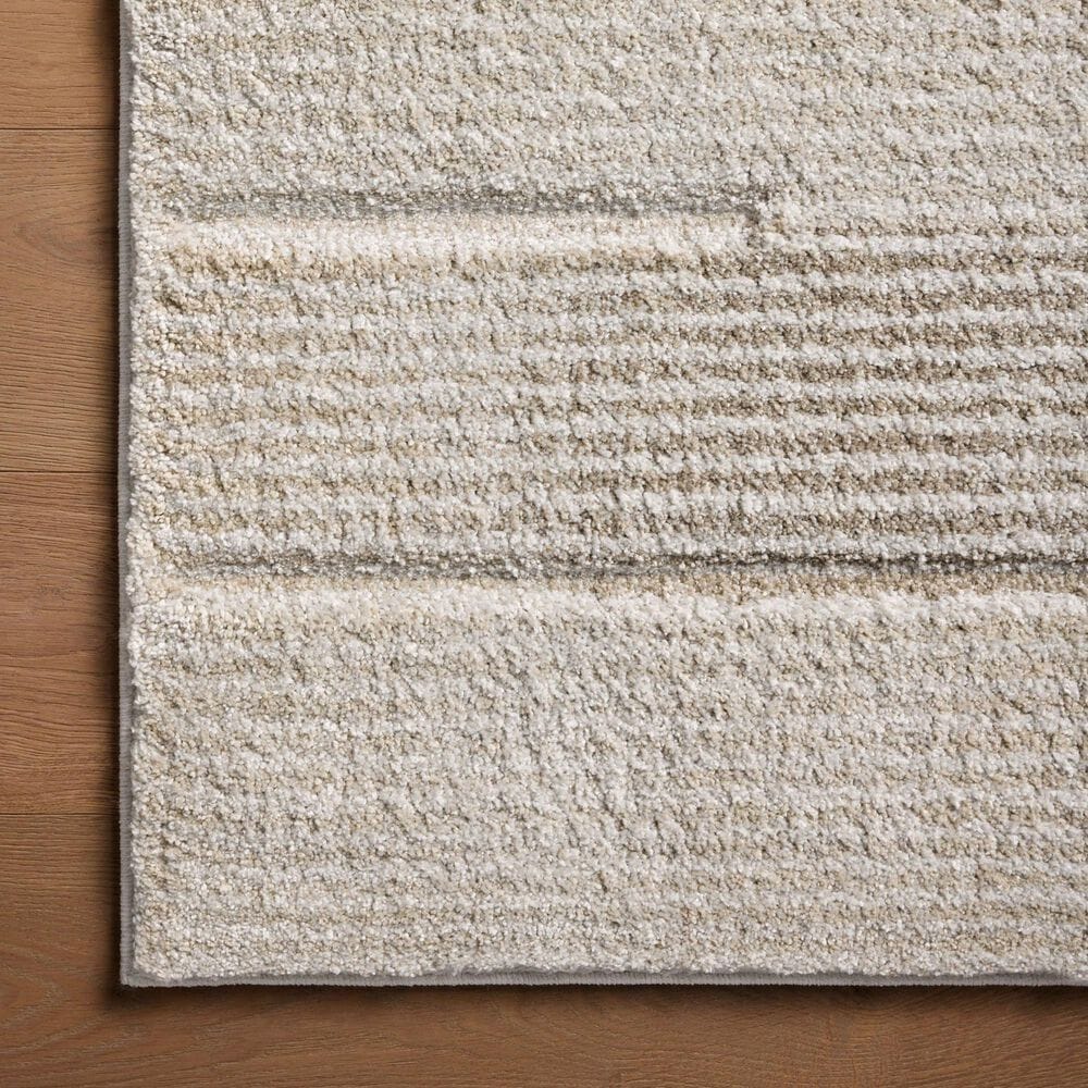 Loloi Silas 6&#39;7&quot; x 9&#39;2&quot; Fog and Natural Area Rug, , large