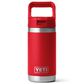YETI Rambler Jr. 12 Oz Kids Water Bottle with Staw Cap in Rescue Red, , large