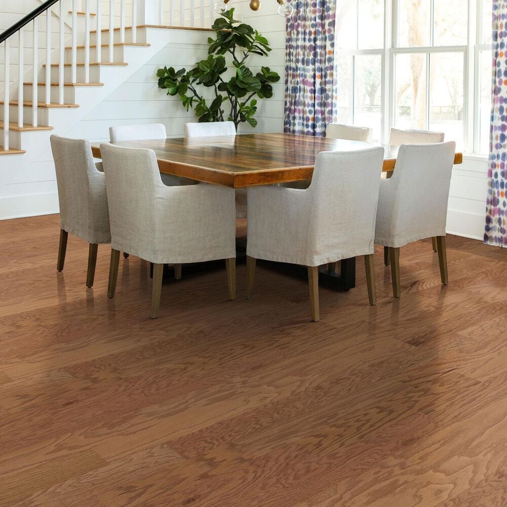 Shaw Albright Caramel Oak 5&quot; Engineered Hardwood, , large
