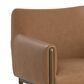 Club Collection By Sunpan Olea Arm Chair with Milliken Cognac Cushion in Bronze, , large