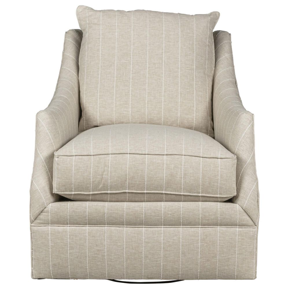 Rowe Furniture Kara Swivel Glider Chair in Natural, , large