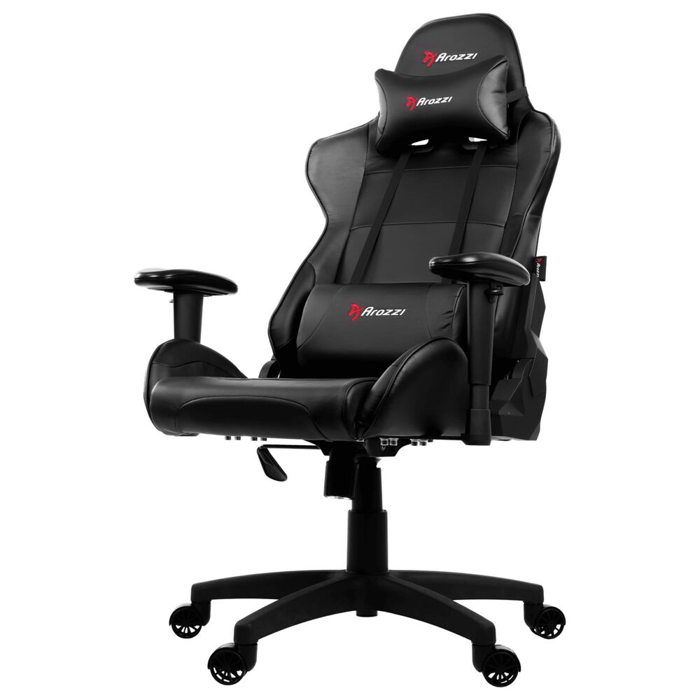 Arozzi Verona V2 Ergonomic Computer Gaming/Office Chair with High Backrest, Recliner, Swivel, Tilt, Rocker, Adjustable Height and Adjustable Lumbar and Neck Support - Black, , large