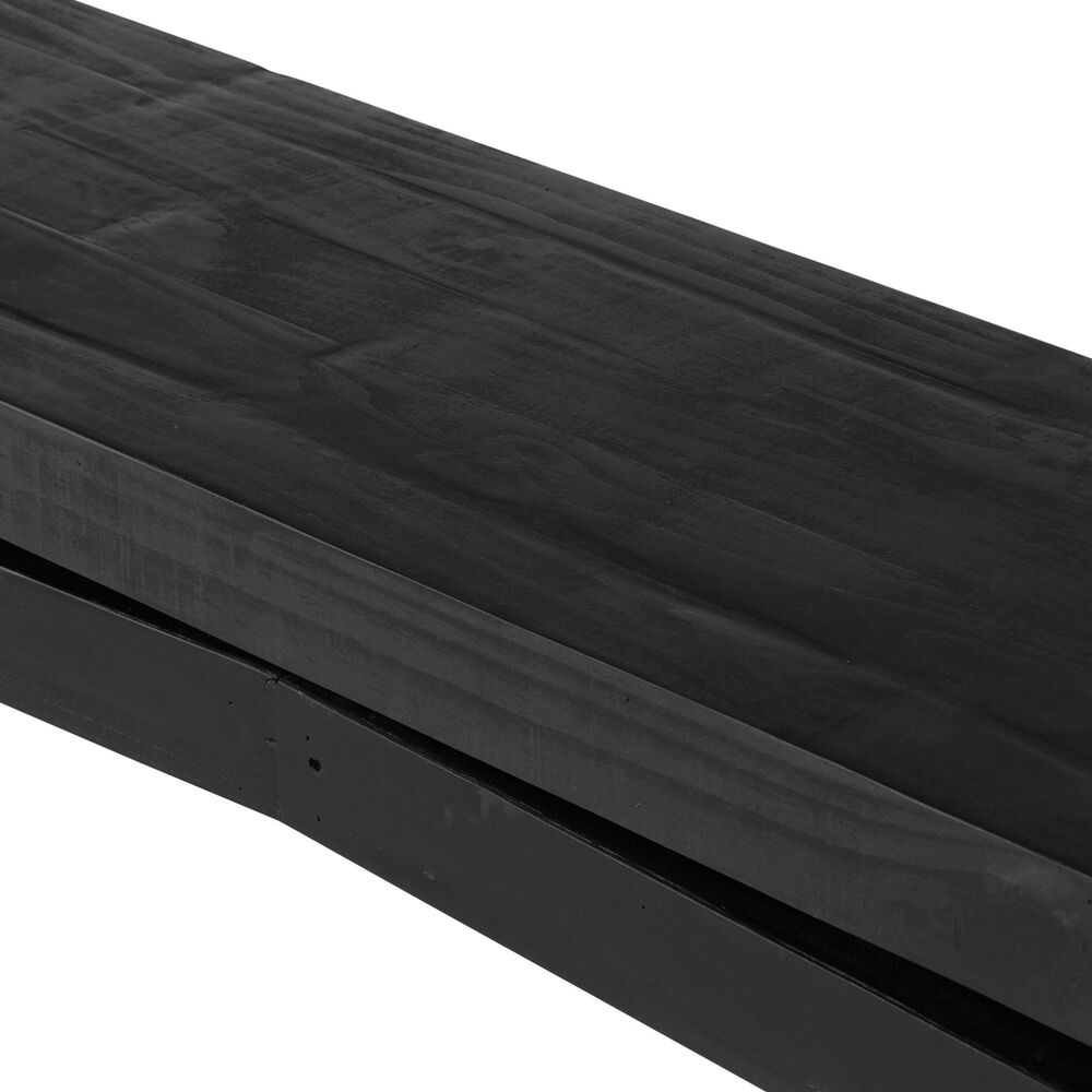 Four Hands Matthes Console Table in Aged Black Pine, , large