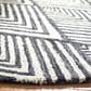 Safavieh Micro-Loop MLP151H 5" Round Charcoal and Ivory Area Rug, , large