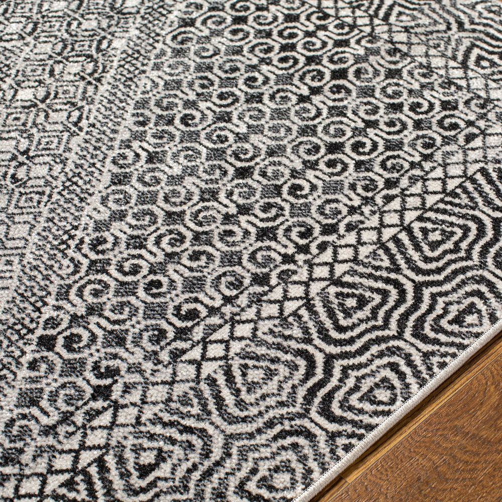 Surya Lavadora LVR2342 9&#39;3&quot; x 12&#39; Black, Gray and Light Gray Area Rug, , large