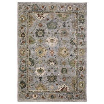 Oriental Weavers Eliana ELI03 Blue and Multicolor 3"3" x 5" Area Rug, , large