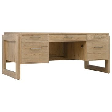 Hooker Furniture Kalamazoo Executive Desk in Aged Oak, , large