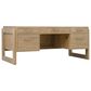 Hooker Furniture Kalamazoo Executive Desk in Aged Oak, , large