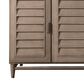 James Martin Vanities Portland 48" Single Bathroom Vanity in Whitewashed Walnut with 3 cm Victorian Silver Quartz Top and Rectangular Sink, , large