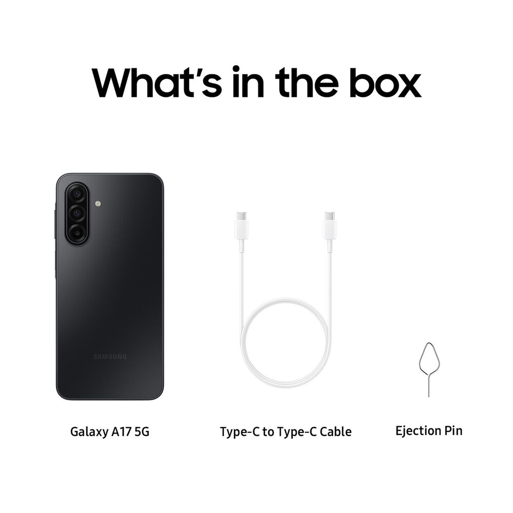 Samsung Galaxy A17 5G 6.7" 128GB in Black (Unlocked), , large