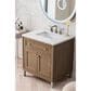 James Martin Vanities Chicago 30" Single Bathroom Vanity in Whitewashed Walnut with 3 cm Eternal Jasmine Pearl Quartz Top and Rectangular Sink, , large