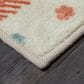 Karastan Prismatic Z0635 A238 10" x 14" Ivory Kids Area Rug, , large