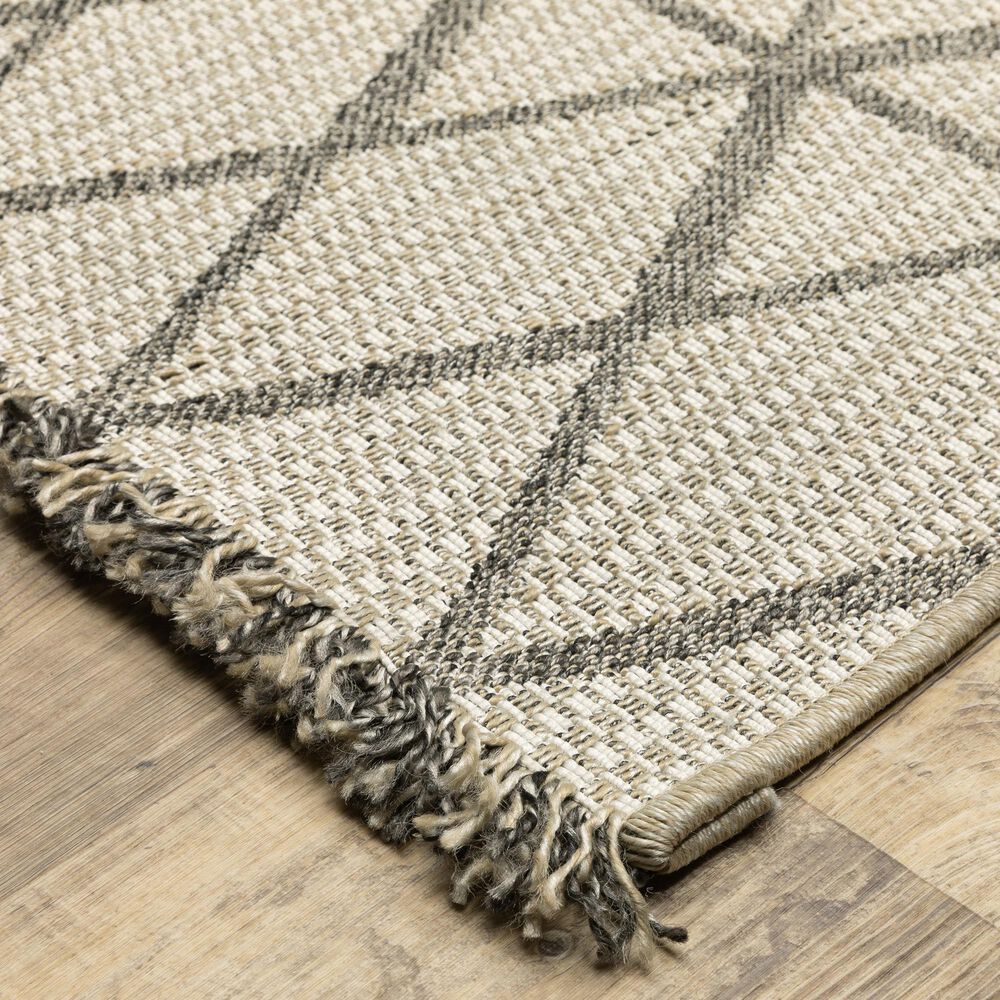 Oriental Weavers Gillian 1331V 1&#39;10&quot; x 7&#39;6&quot; Beige Runner, , large