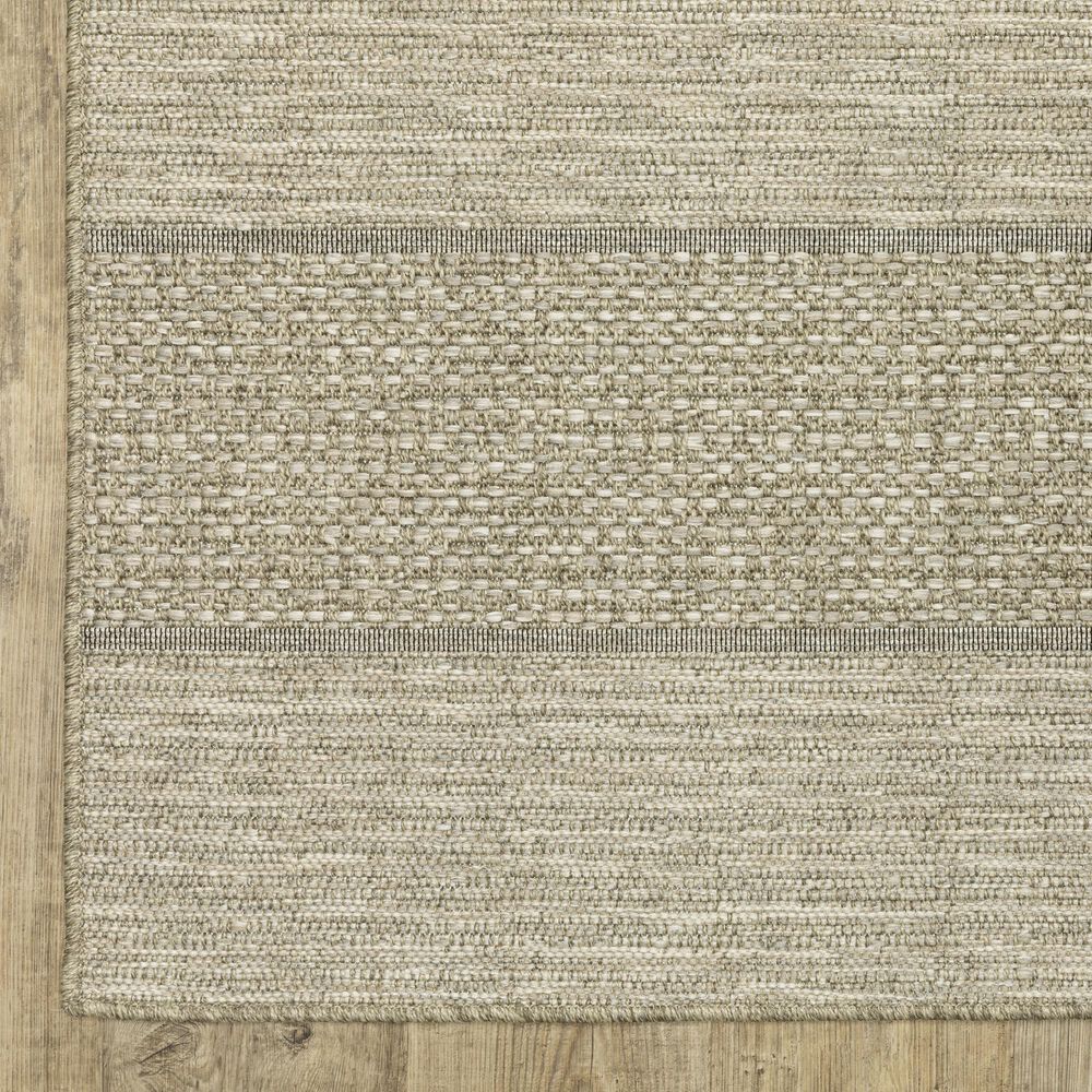 Oriental Weavers Tortuga TR01A 3&#39;3&quot; x 5&#39; Beige and Black Area Rug, , large