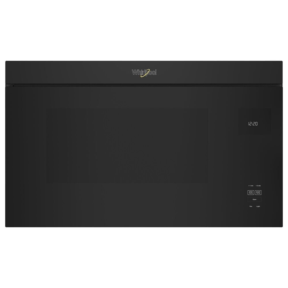 Whirlpool 1.1 Cu. Ft. Flush Mount Microwave in Black, , large