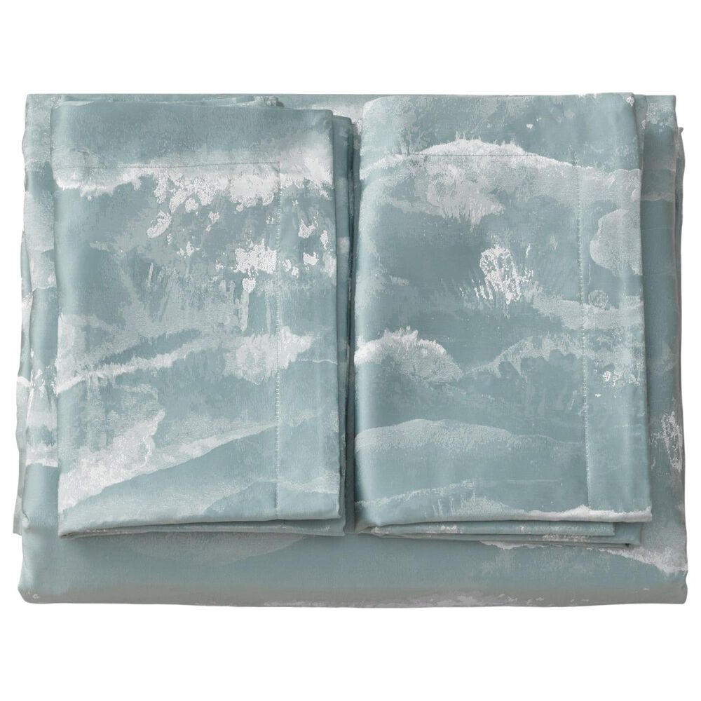 Ann Gish Tempest 3-Piece Queen Duvet Set in Blue and White, , large