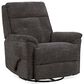 Flexsteel Sophisticated Manual Swivel Gliding Recliner in Steel, , large
