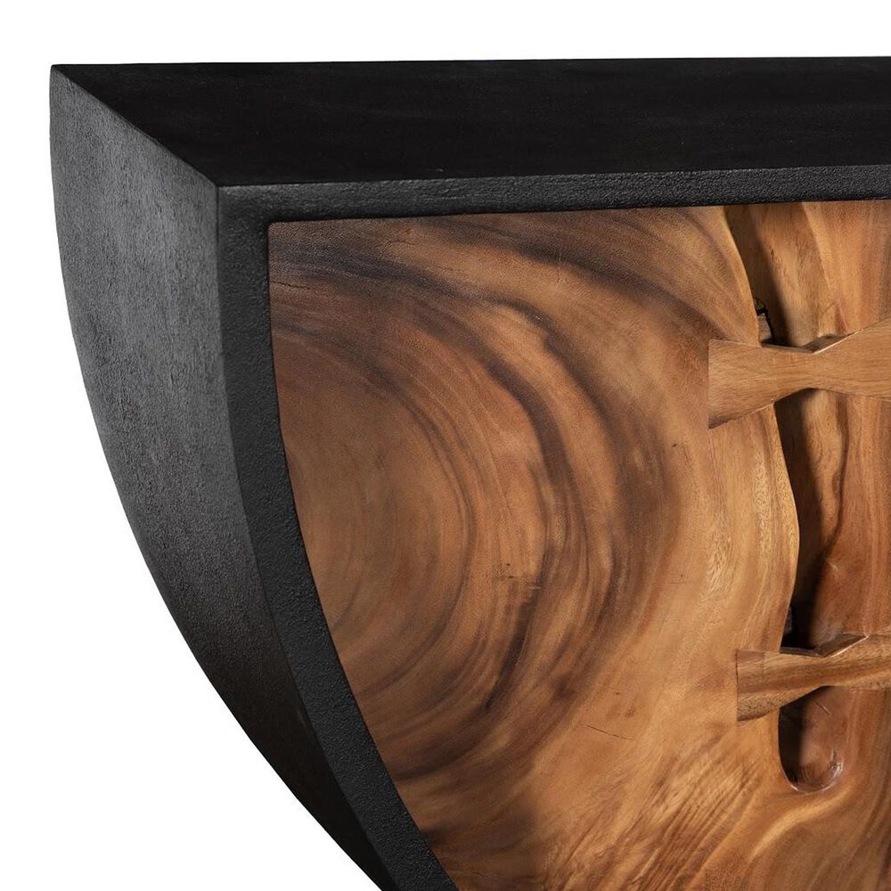 Phillips Collection Arc Console Table in Natural and Black, , large