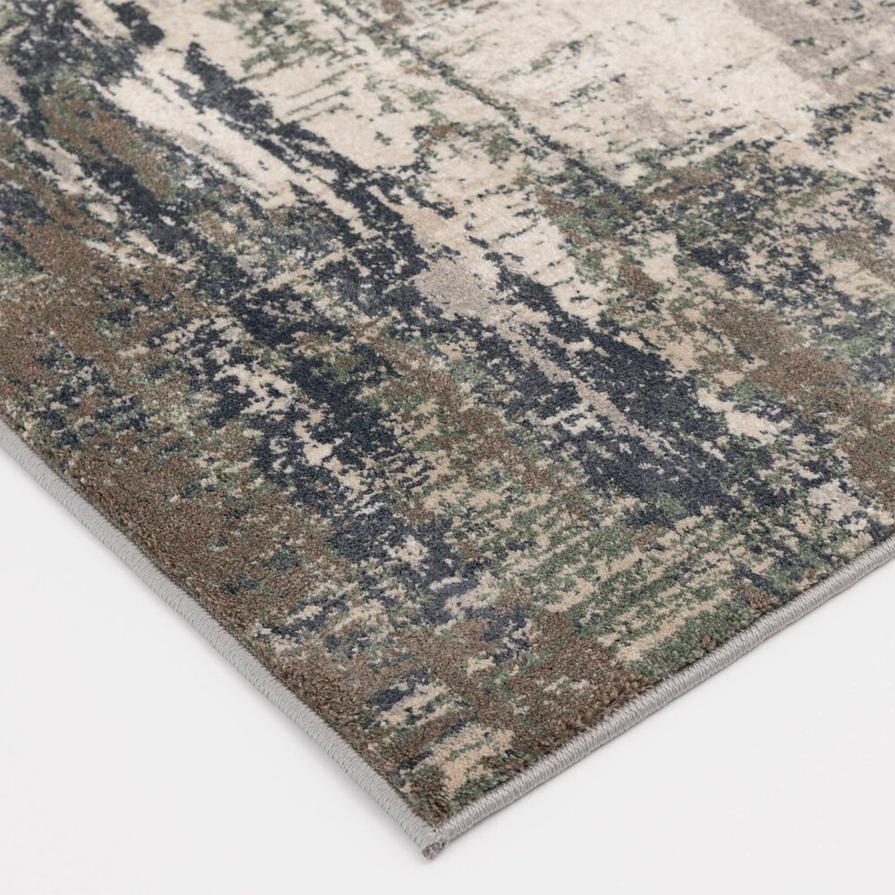 Central Oriental Montville Desmonia 7&#39;10&quot; x 9&#39;10&quot; Storm and Vintage Blue Area Rug, , large