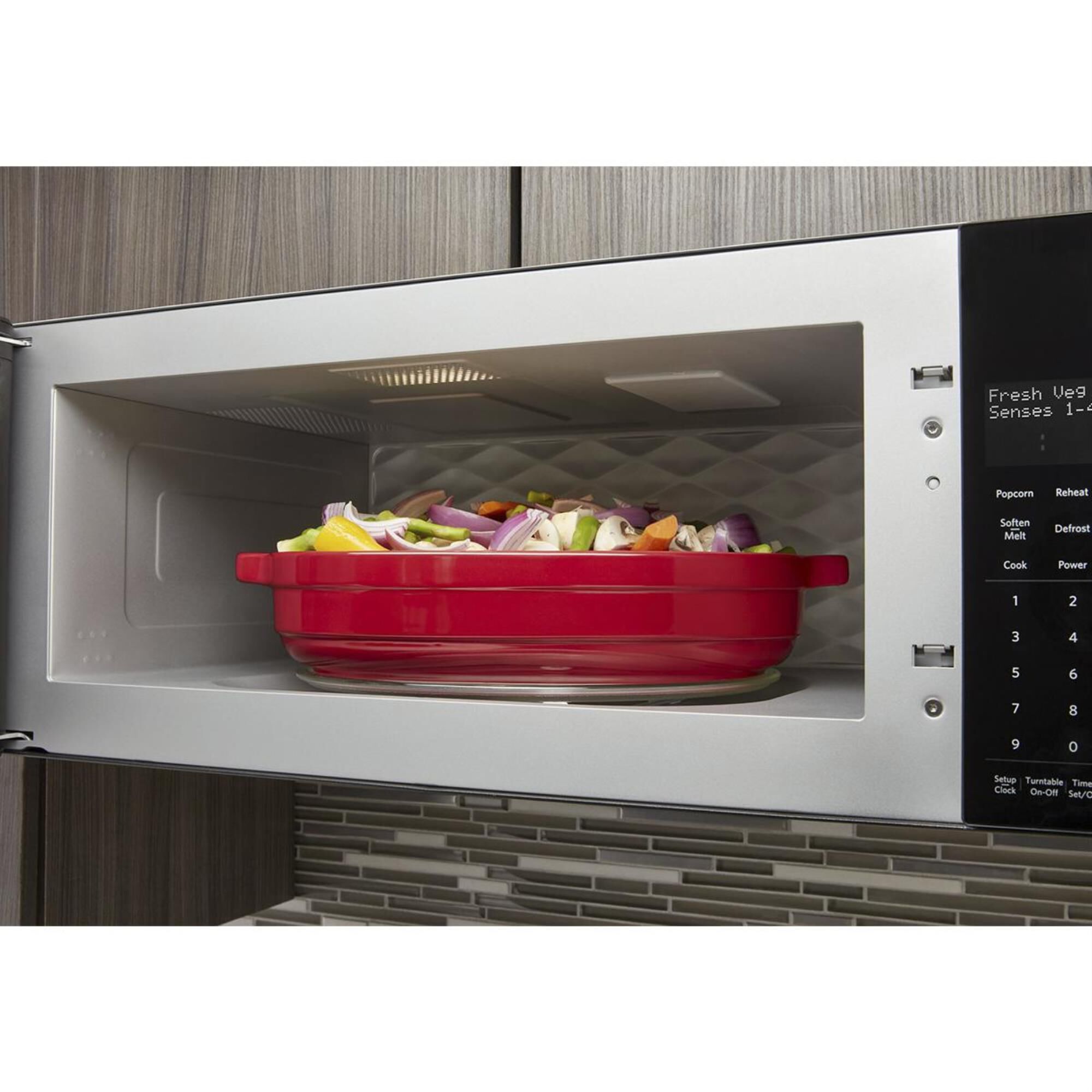 Low profile microwave black stainless cheap