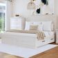Mayberry Hill Avalanche King Storage Bed in Antique White, , large