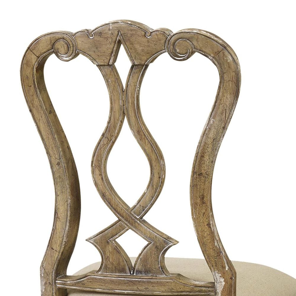Hooker Furniture Chatelet Splatback Side Chair in Flax Natural &#40;Set of 2&#41;, , large