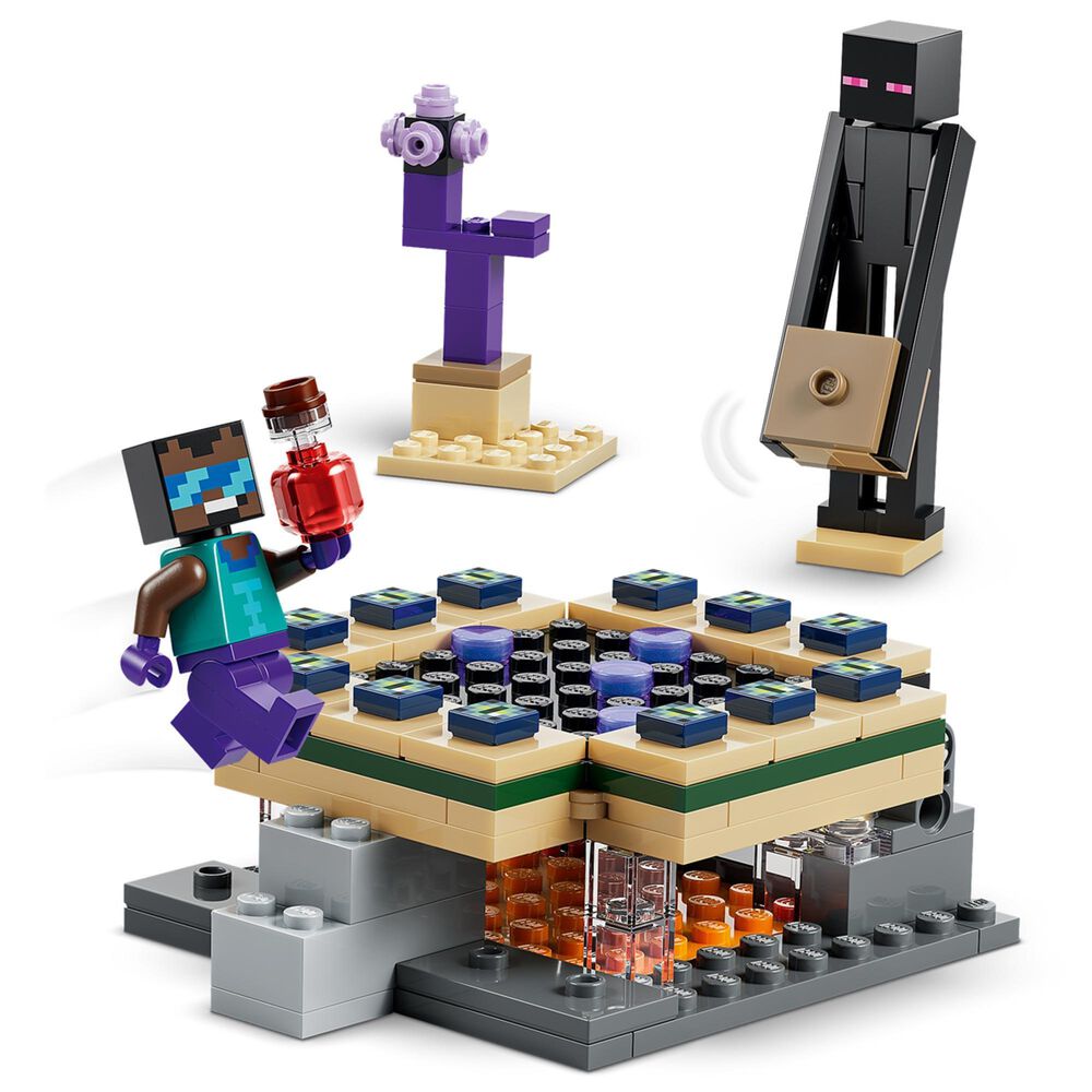 LEGO Minecraft Nether and End Portal Journey Building Set, , large