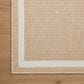 Loloi Easton Wheat and Ivory 2"3" x 3"9" Indoor/Outdoor Area Rug, , large