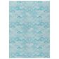 Dalyn Rug Company Seabreeze SZ2 6" x 9" Teal Area Rug, , large