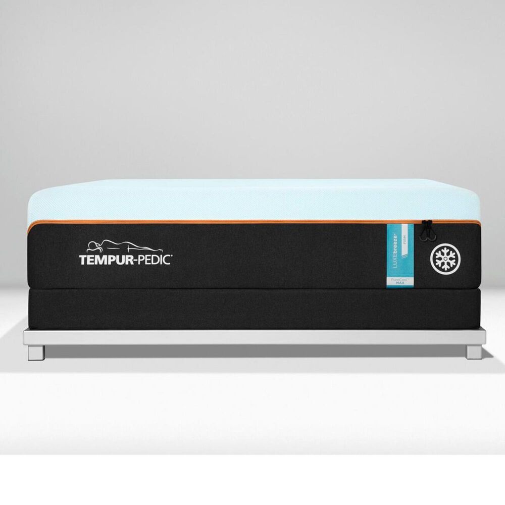 Tempur-Pedic TEMPUR-LUXEbreeze Firm King Mattress with Low Profile Box Spring, , large