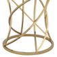 Pacific Landing Elise Round End Table in Silver and Gold, , large