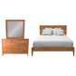 Archbold Furniture Company 2 West 3-Piece King Platform Bedroom Set in Natural, , large