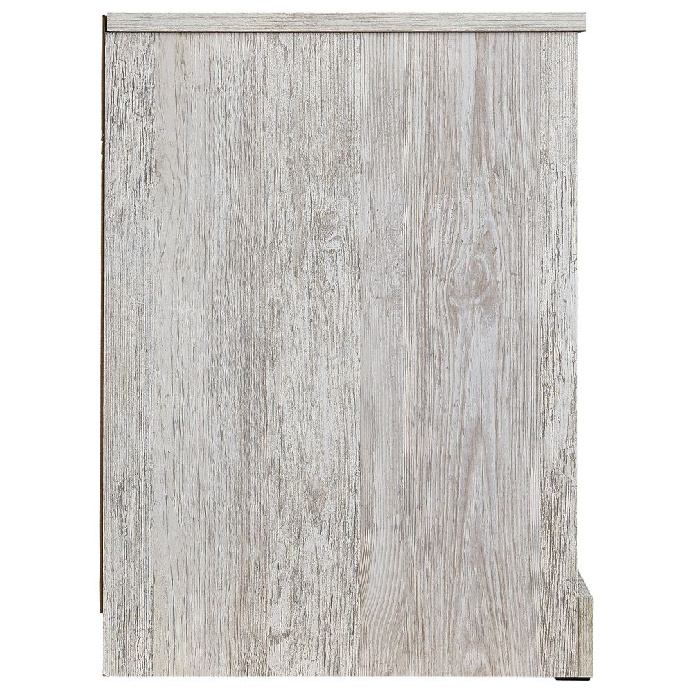 Ashley Paxberry 16&quot; 1-Drawer Nightstand in Whitewash, , large