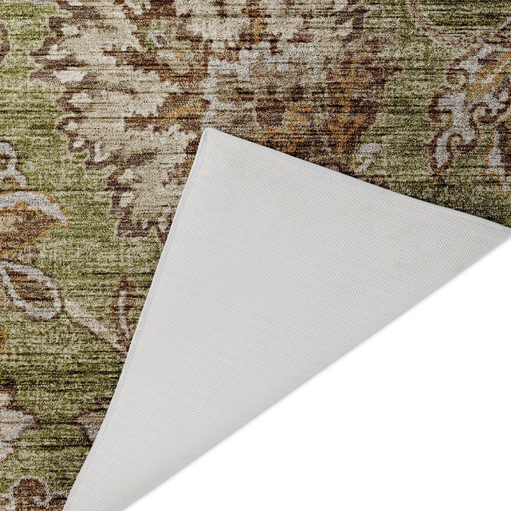 Dalyn Rug Company Silk Road Aloe, Fern, Taupe, Ivory and Copper 10&#39; x 14&#39; Area Rug, , large