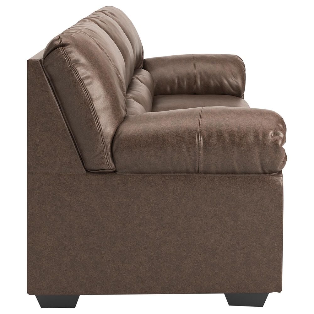 Ashley WillowBend Stationary Sofa in Umber, , large