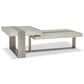 Bernhardt Tempo Cocktail Table in Larza and Satin Nickel, , large