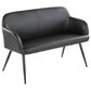Lumisource Daniella Upholstered Bench in Black, , large