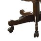 Pacific Landing Turk Game Chair with Casters in Brown Cherry, , large