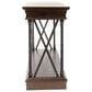Belle Furnishings Tribeca Sofa Table in Cordovian Brown, , large